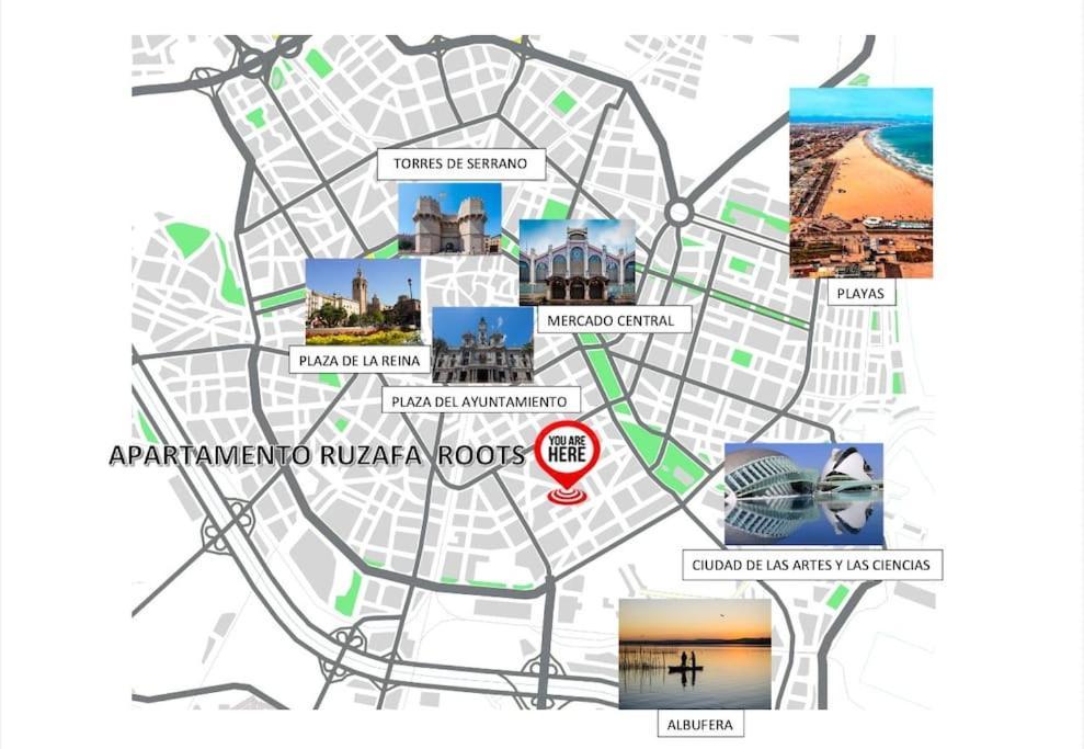 Apartment Ruzafa Roots, 12 Min To Centre, Smart Tv, Wine Валенсия Экстерьер фото